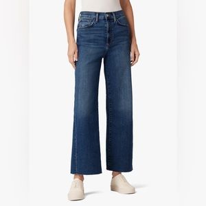 JOE’S HIGH RISE, CROPPED WIDE LEG JEANS